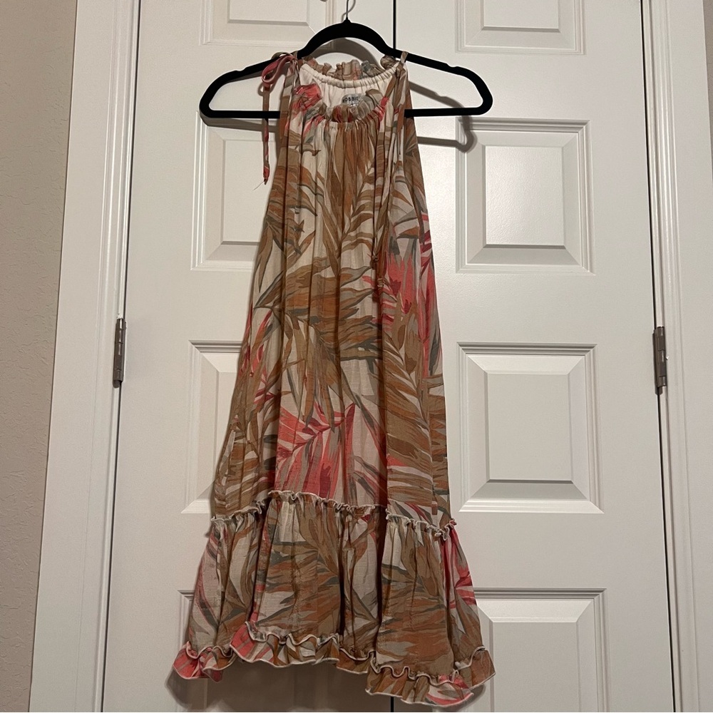 Robbie Bee Multicolor Ruffle Dress